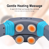 Pulse Neck Massager Infrared Heating Intelligent Neck Vibration Massage 