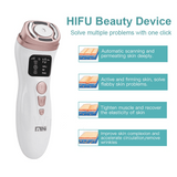 Mini HIFU Machine Ultrasound RF EMS Facial Beauty Device