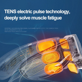 Smart Neck Massager 6 heads Electric Cervical Massager Hot Compress