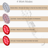 Hair Growth Comb Phototherapy Massage Comb Positive Negative Ion Hair Growth Fluid Import Comb