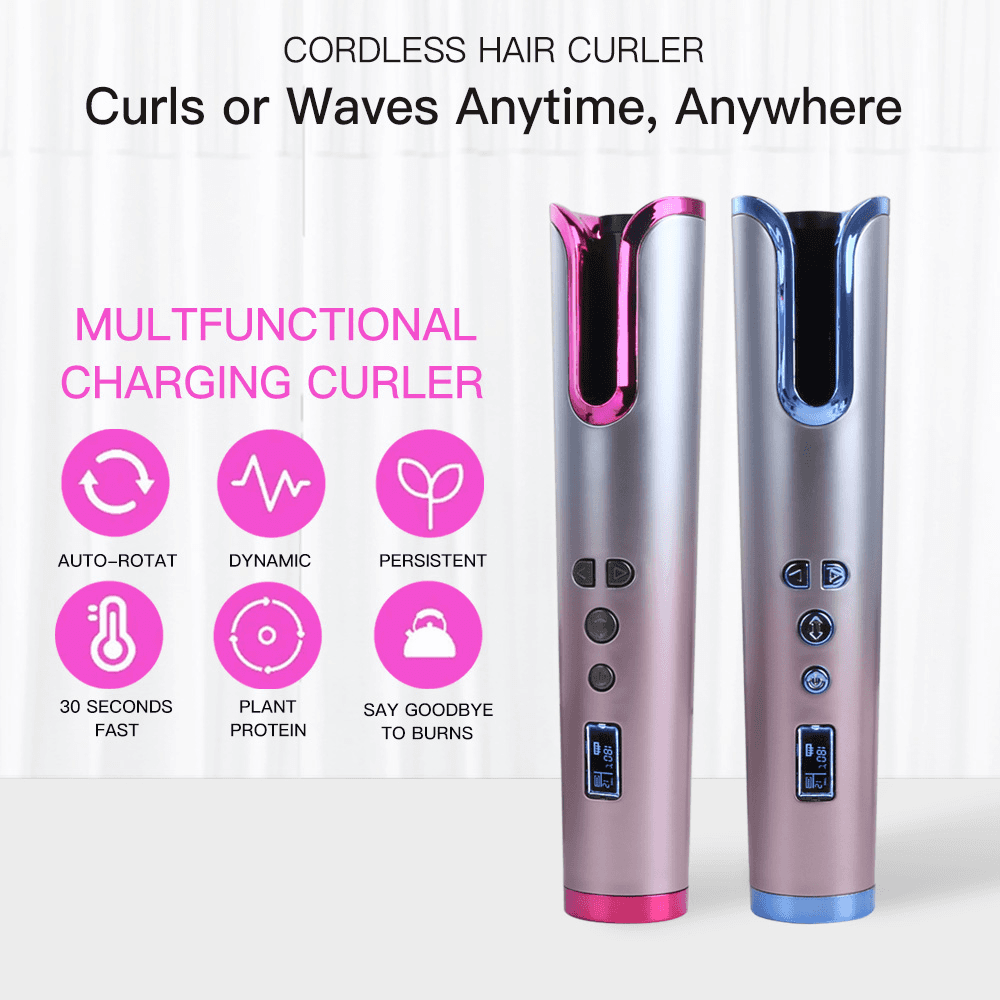 Hair Curler Anti-Perm Auto Curling Iron