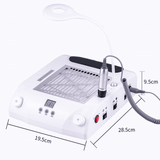 6 in 1 Smart Nail Drill 48W Nail Lamp Polisher LED Lighting Nail cleaner Multifunctional nail tool