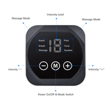 EMS Abdominal Muscle Fitness Trainer Electric Abdominal Massager Slimming Waist Belt