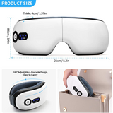 Eye Massager 4D Smart Airbag Vibration Eye Care Instrument Hot Compress Massager