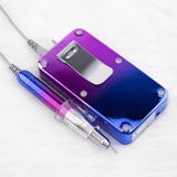 Nail File Nail Drill Gradient Color Portable Rechargeable