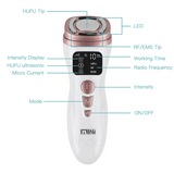 Mini HIFU Machine Ultrasound RF EMS Facial Beauty Device