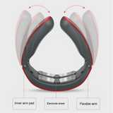 Smart Neck Massager 6 heads Electric Cervical Massager Hot Compress