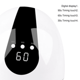 Nail Lamp 72W Dual Light Source UV Nail Lamp