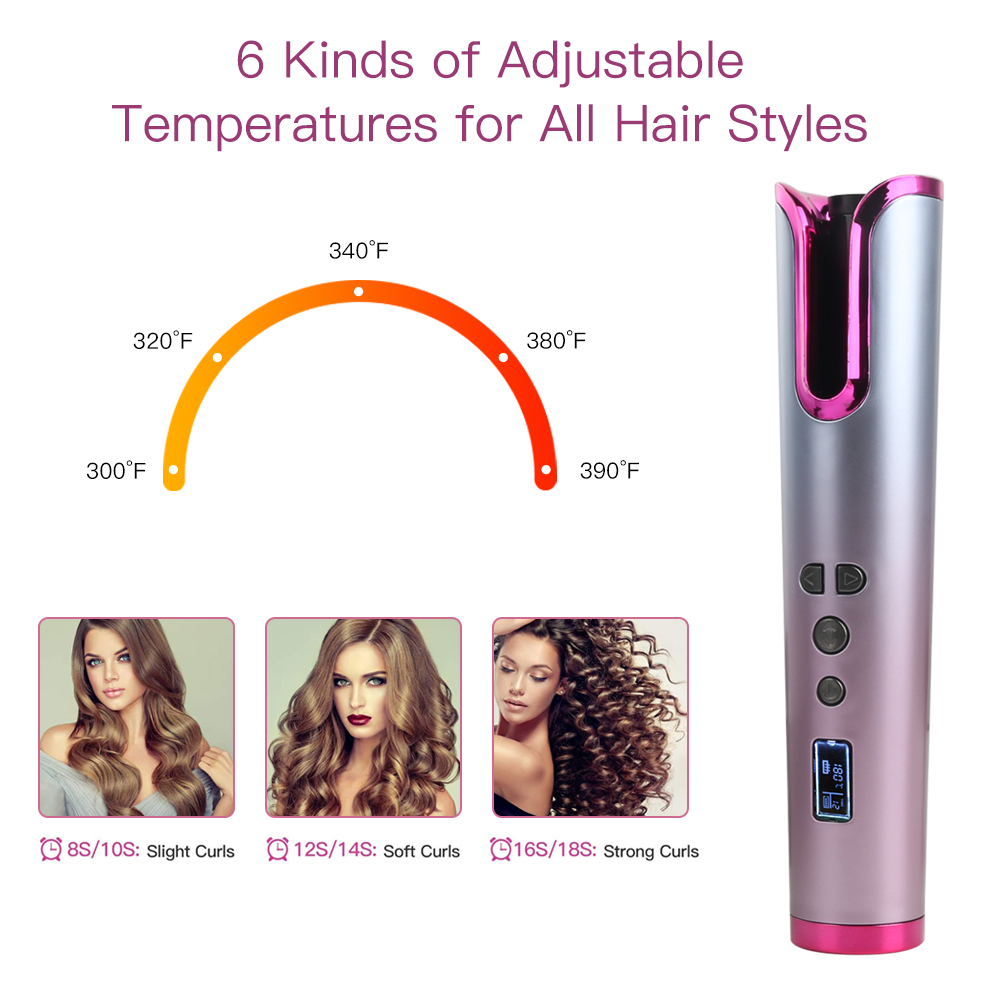 Hair Curler Anti-Perm Auto Curling Iron