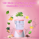 Automatic mini fruit vegetable facial mask machine DIY fruit vegetable facial mask machine beauty instrument