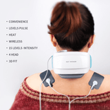 Pulse Neck Massager Infrared Heating Intelligent Neck Vibration Massage 