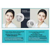 4 IN 1 Small Bubble Blackhead Cleaner RF Firming Introduced Hot Cold Compress Beauty Instrument