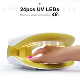 Nail Lamp 48W Dual Light Source UV Nail Lamp