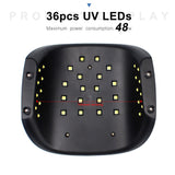 Nail Lamp 48W Dual Light Source UV Nail Lamp