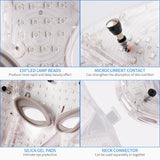 7 Colors Led Facial Mask Led Photon Therapy Acne Lightening Spot Rejuvenation Beauty Instrument Mask