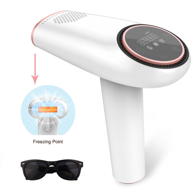 IPL Hair Removal Ice Cool Painless Laser Hair Removal Machine LCD Display