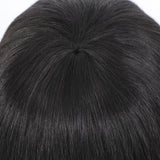 Bob brazil human hair wig straight Neat bangs headgear