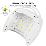 Nail Lamp 48W Dual Light Source UV Nail Lamp