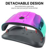 Nail Lamp 160W Dual Light Source UV Nail Lamp