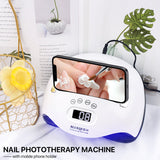 Nail Lamp 168W Dual Light Source UV Nail Lamp