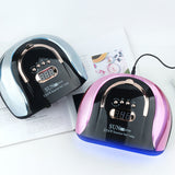 Nail Lamp 256W Dual Light Source UV Nail Lamp