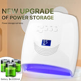 Nail Lamp 48W Dual Light Source UV Nail Lamp