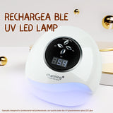 Nail Lamp 60W Dual Light Source UV Nail Lamp