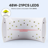 Nail Lamp LED Lighting All-In-One Machine 48W Two-In-One Hand/Foot Dual Use