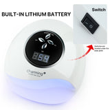 Nail Lamp 60W Dual Light Source UV Nail Lamp