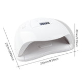 Nail Lamp 48W Dual Light Source UV Nail Lamp