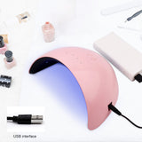 Nail Lamp 36W Dual Light Source UV Nail Lamp