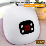 Nail Lamp 60W Dual Light Source UV Nail Lamp