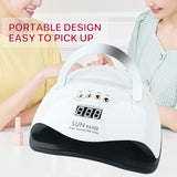 Nail Lamp 280W Dual Light Source UV Nail Lamp