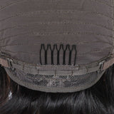 Brazil human hair wig Neat bangs long straight hair headgear