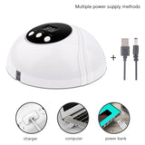 Nail Lamp 72W Dual Light Source UV Nail Lamp