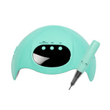 2 in 1 Smart Nail File Nail Drill 48W Nail Lamp Polisher Manicure Tool