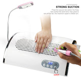 3 in 1 Smart Nail Drill Nail File 54W Nail Lamp Polisher LED Lighting Multifunctional nail tool