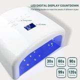 Nail Lamp 48W Dual Light Source UV Nail Lamp