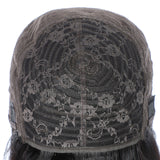 Brazil human hair wig Neat bangs long straight hair headgear