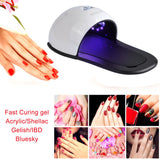 54W LED UV Nail Dryer 2 IN 1 Gel Polish Curing Lamp Hand Foot Nail Art Tool