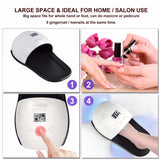 54W LED UV Nail Dryer 2 IN 1 Gel Polish Curing Lamp Hand Foot Nail Art Tool