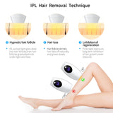 Professional IPL laser hair removal machine LCD laser painless permanent hair removal machine