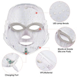 7 Colors Light Therapy Facial Mask Touch Charge LED Photon Skin Rejuvenation Beauty Mask