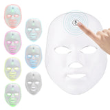 7 Colors Light Therapy Facial Mask Touch Charge LED Photon Skin Rejuvenation Beauty Mask