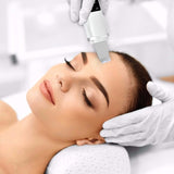 LED photon therapy ultrasonic ion acne removal blackhead acne rejuvenation cleansing facial massager