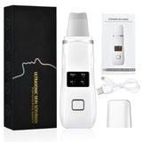 LED photon therapy ultrasonic ion acne removal blackhead acne rejuvenation cleansing facial massager