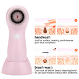 3 IN 1 Electric Facial Cleansing Brush Multifunctional Face Cleanser USB Rechargeable Massage Tool