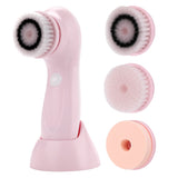 3 IN 1 Electric Facial Cleansing Brush Multifunctional Face Cleanser USB Rechargeable Massage Tool