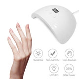 36W LED Nail Lamp UV Lamp Cure Gel Nail Polish
