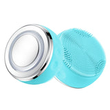 Multifunctional facial cleansing massage hot compress EMS Color Light Skin Rejuvenation Lifting Cleansing Brush